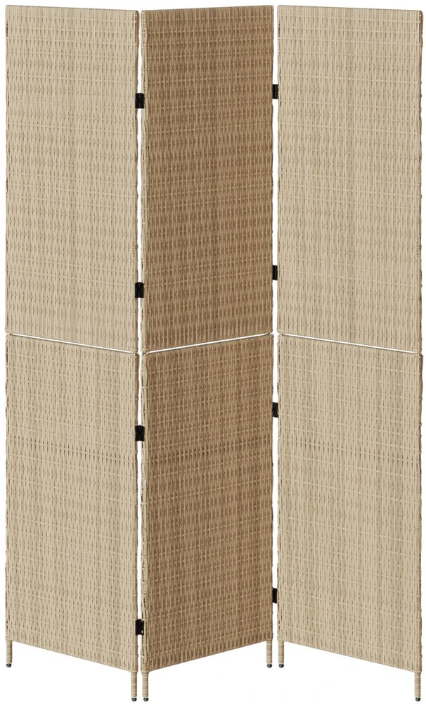 Kambario pertvara Smėlio 147 x 180 cm poliratanas