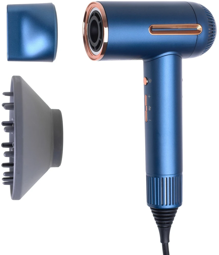 Adler Plaukų džiovintuvas | AD 2271 SUPERSPEED | 1500 W | Number of temperature settings 6 | Ionic function | Diffuser nozzle | Mėlyna