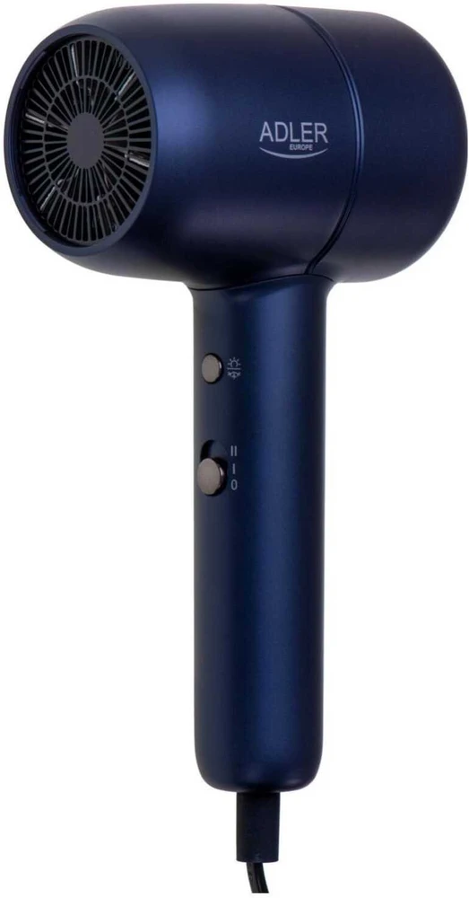 Adler Plaukų džiovintuvas | AD 2279b | 1800 W | Number of temperature settings 2 | Ionic function | Mėlyna