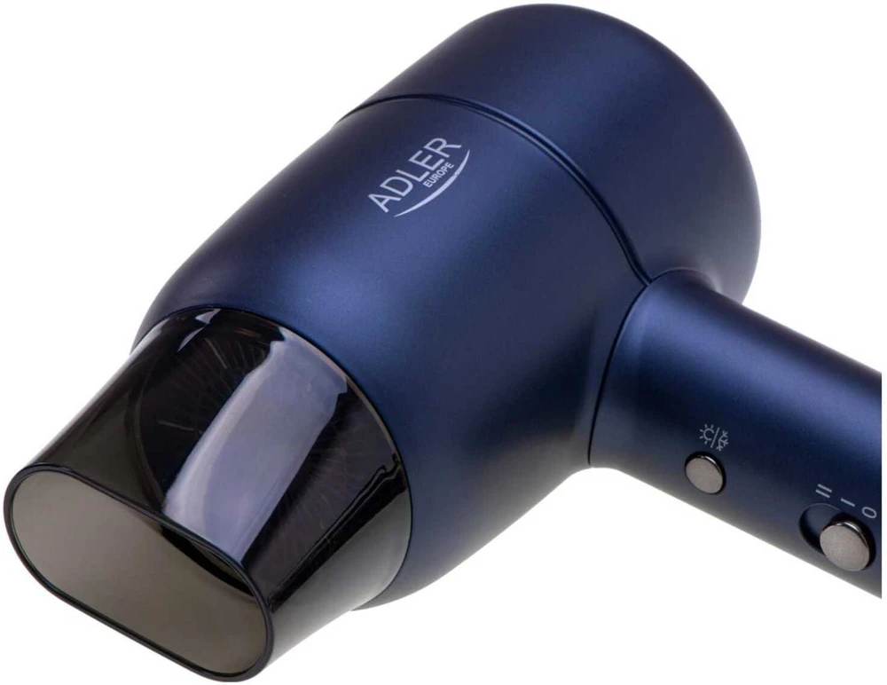 Adler Plaukų džiovintuvas | AD 2279b | 1800 W | Number of temperature settings 2 | Ionic function | Mėlyna
