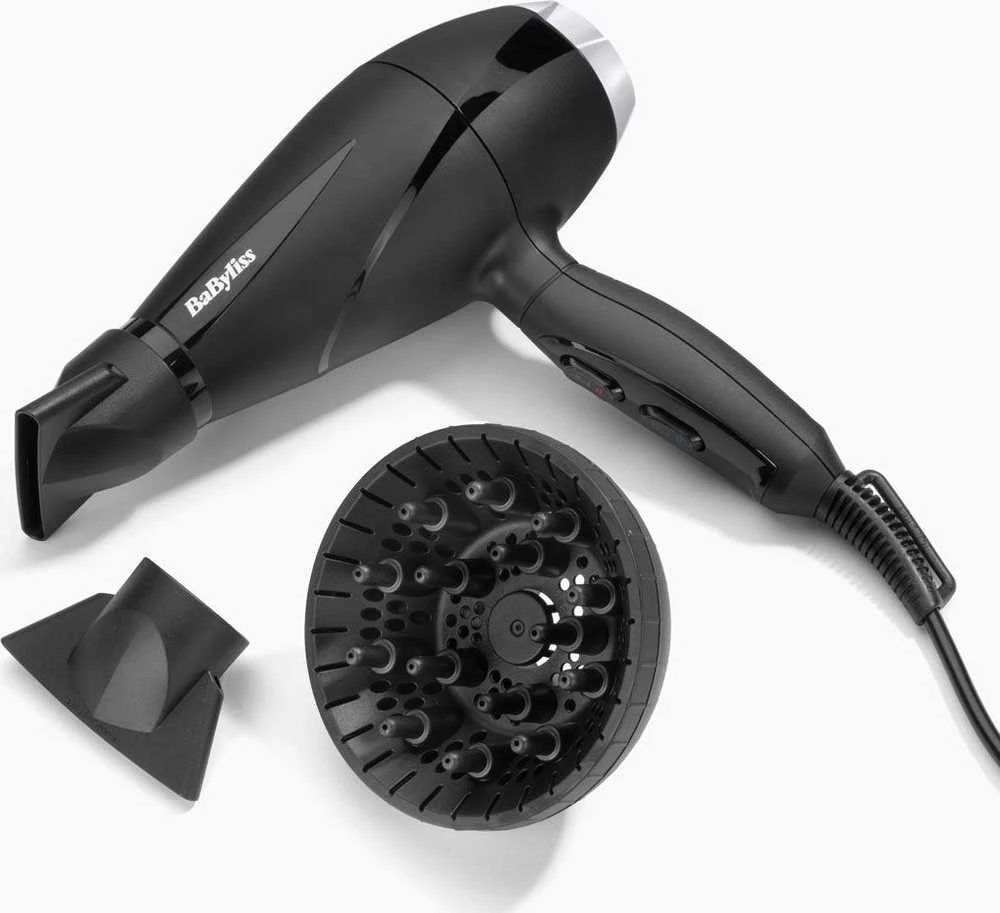 BaByliss 6710DE plaukų džiovintuvas 2100 W Juoda