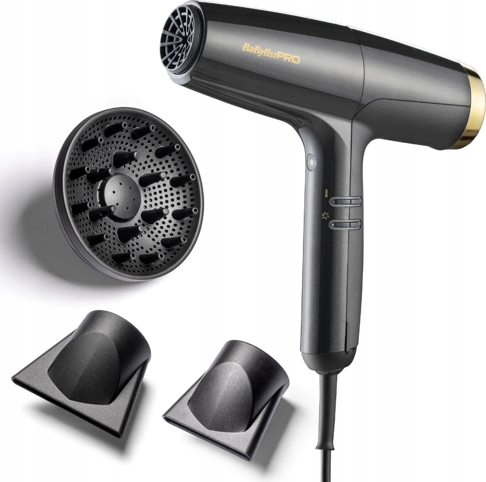BaByliss Falco BAB8550E Professional Plaukų džiovintuvas 2000 W Juodas