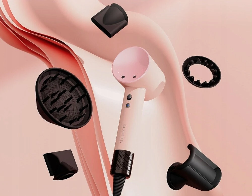 Beautifly - Plaukų džiovintuvas - DryFinity Rose