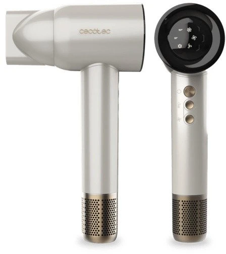 Cecotec Plaukų džiovintuvas | DryGlam Waves Champagne | 1600 W | Temperatūros režimų skaičius 3 | Jonizacijos funkcija | Šampano spalva | Difuzorius