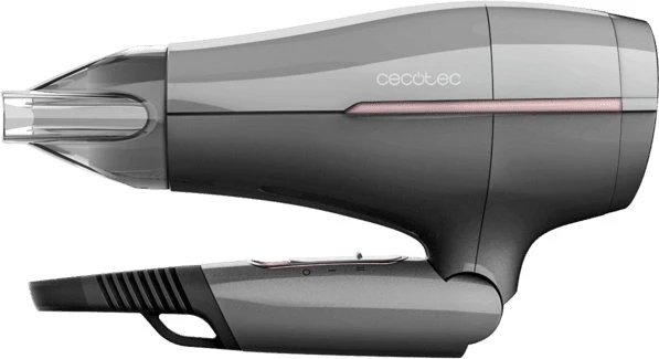 Cecotec Plaukų džiovintuvas | IoniCare Power&Go Heaven | 2000 W | Number of temperature settings 2 | Ionic function | Diffuser nozzle | Pilkas