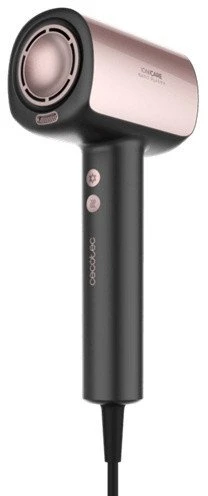Cecotec Plaukų džiovintuvas | DryGlam Nano Plasma | 1600 W | Number of temperature settings 3 | Ionic function | Juodas/Rose Gold | Diffuser nozzle