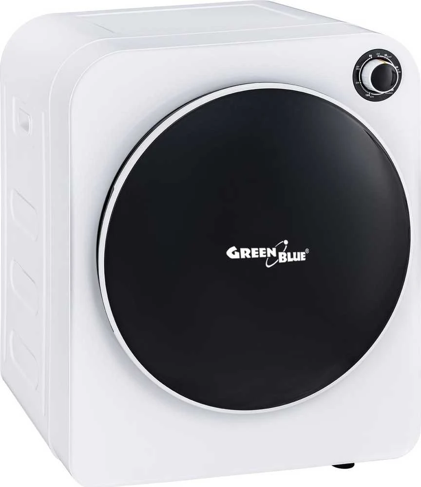 GreenBlue GB410 elektrinė būgninė džiovyklė, 3kg 830 W, ventiliuojama, 5 džiovinimo programos Kompaktiškas stalviršis, montuojamas ant sienos, nešiojamas su priedais