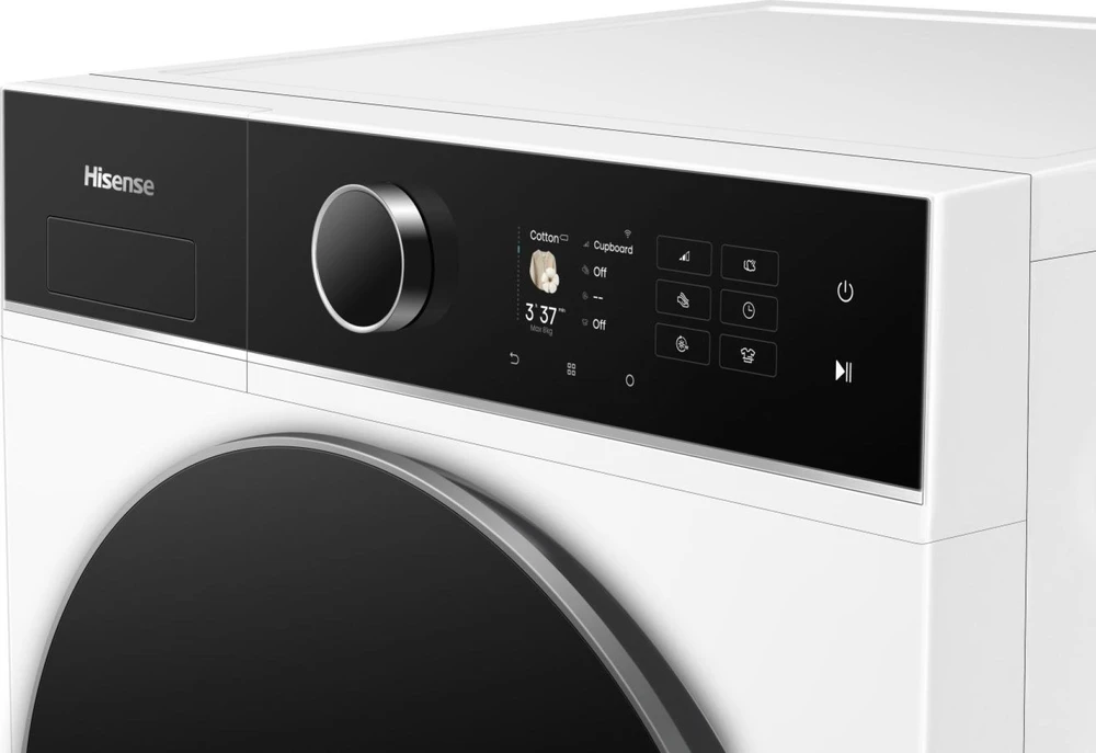 Džiovyklė Hisense heat pump 8kg depth 55 cm - Tumble dryer