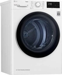 LG | Džiovyklė | RH80V3AV6N | Energijos vartojimo efektyvumo klasė D | Pakraunama iš priekio | 8kg | LED | Gylis 69 cm | Wi-Fi | Baltas