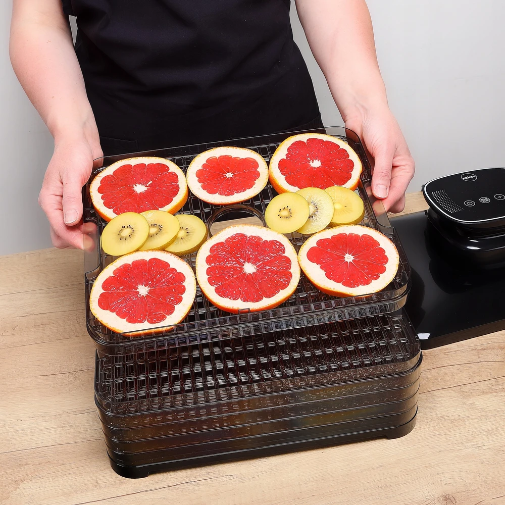 ELDOM SG520 FOOD DEHYDRATOR 400 W Juodas