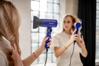 Plaukų džiovintuvas Humanas AirTouch HD-SmartHeat - violetinė