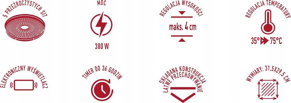 Vaisių džiovintuvas MPM MSG-12