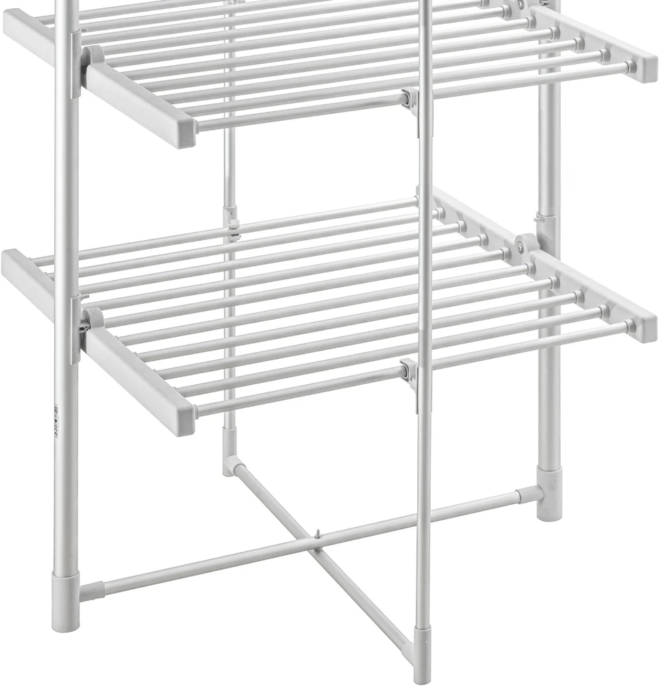 Adler | Foldable Electric Clothes Dryer | AD 7829 | 300 W | Sidabrinis/Baltas