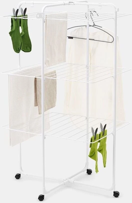 Džiovintuvas na pranie Brabantia HangOn Tower Drying Rack 23m Baltas