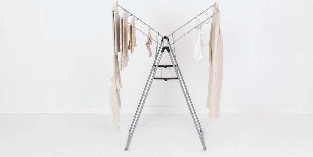 Brabantia Skalbinių džiovyklė HangOn, 15m - Metallic Pilkas