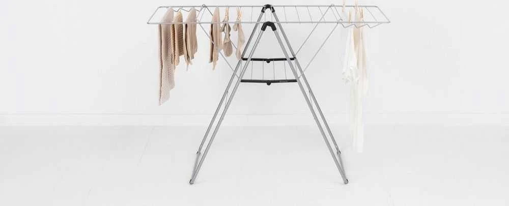 Lean Cars Brabantia Skalbinių džiovyklė HangOn, 20m - Metallic Pilkas
