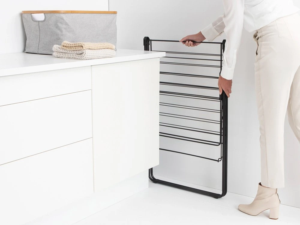 Brabantia Skalbinių džiovyklė HangOn, 20m - Matt Juodas