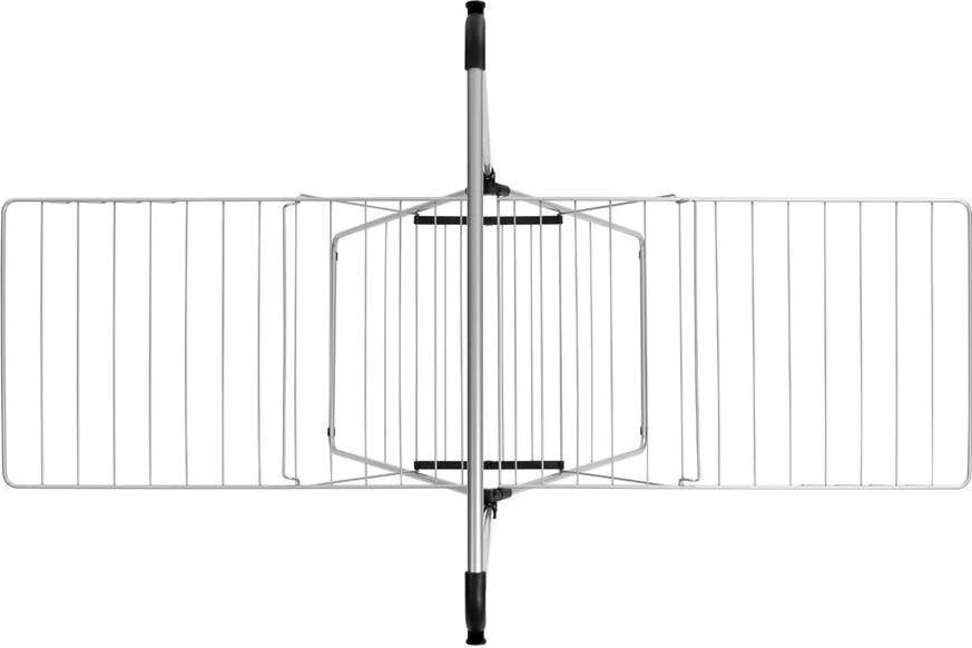 Brabantia HangOn skalbinių džiov., 25m + pakaba - Metallic Pilkas