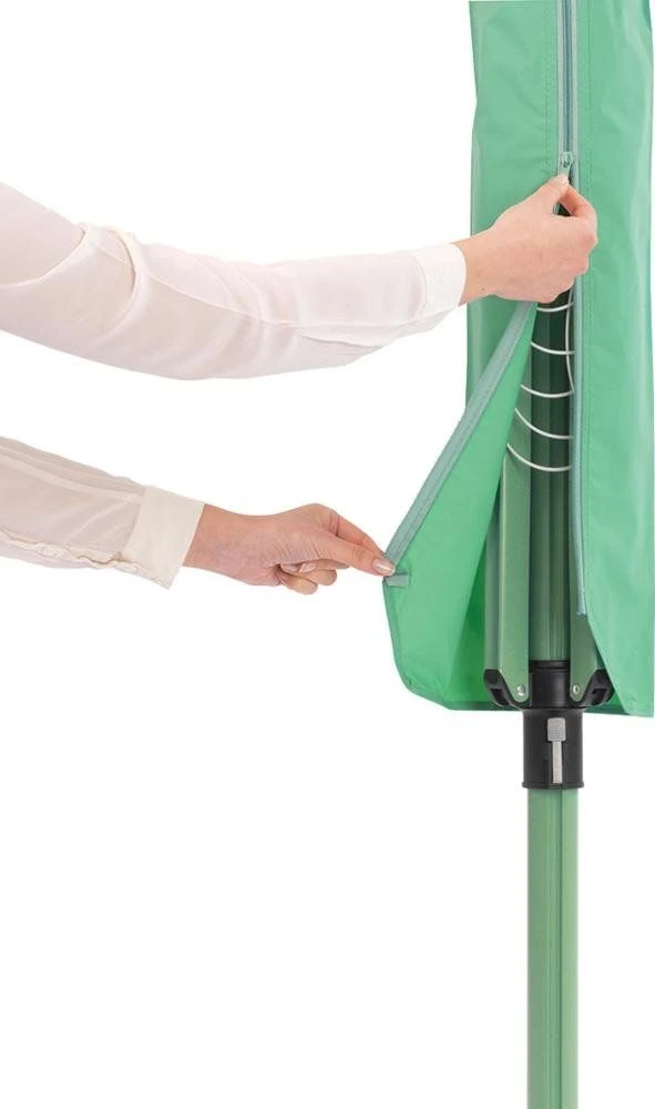 Brabantia Besis. Džiov. Lift-O-Matic 50 m met. tr. - Leaf Žalias