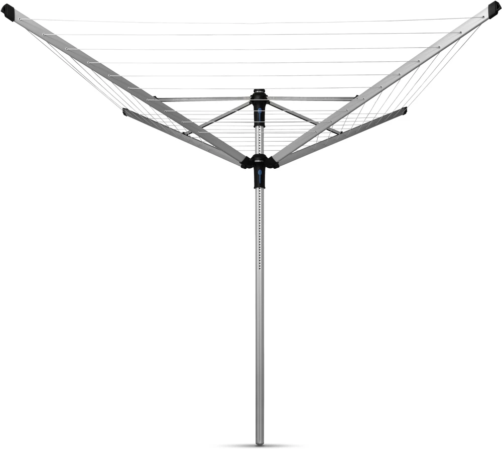 Brabantia Besisukanti džiov. Lift-O-Matic Ad. 50 m - Metallic Pilkas