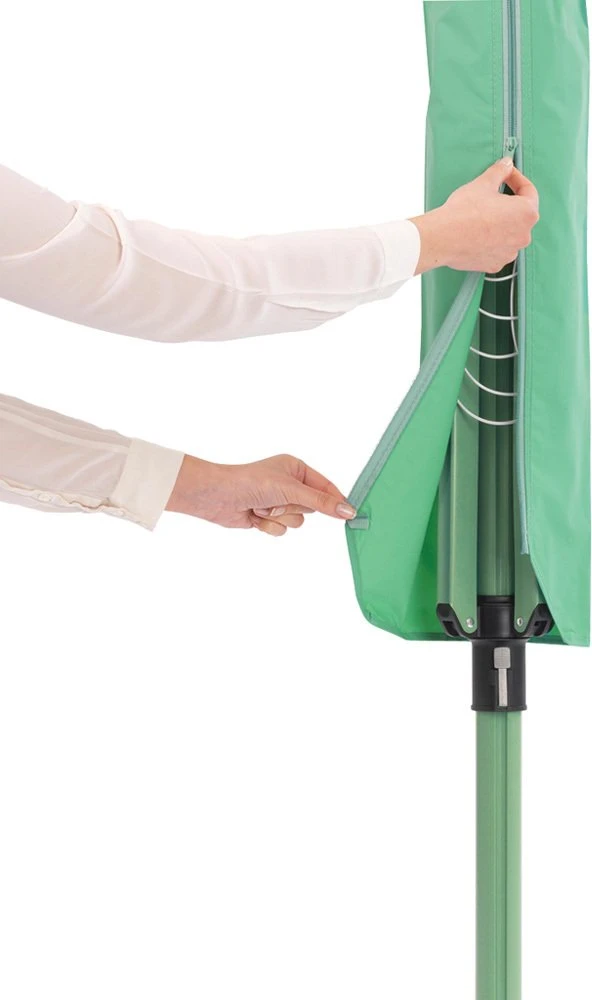 Brabantia Besis. Džiov. Lift-O-Matic 50 m met. tr. - Leaf Žalias