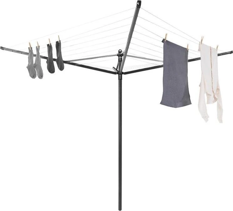 Brabantia Besisukanti džiovyklė Lift-O-Matic 50 m - Anthracite