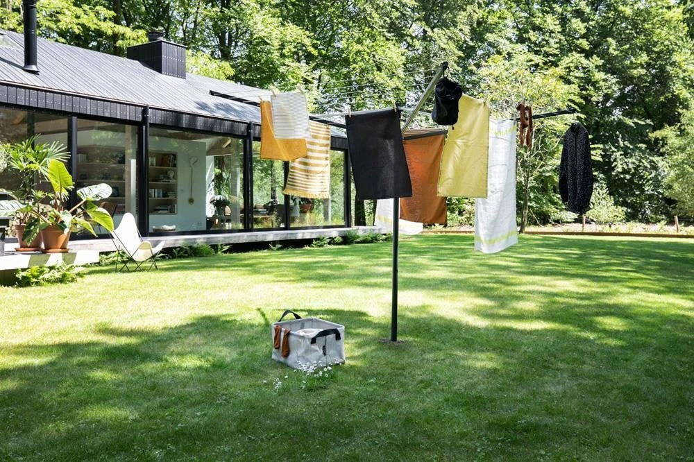 Brabantia Besis. džiovyklė. Lift-O-Matic 50 m su vamzdžiu - Antracitas