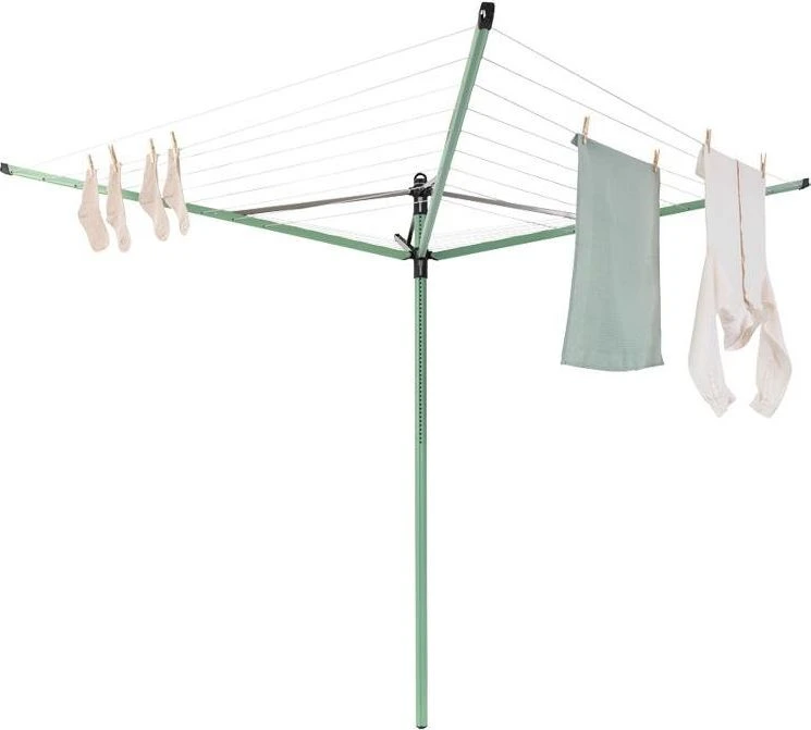 Brabantia Besis. Džiov. Lift-O-Matic 50 m met. tr. - Leaf Žalias