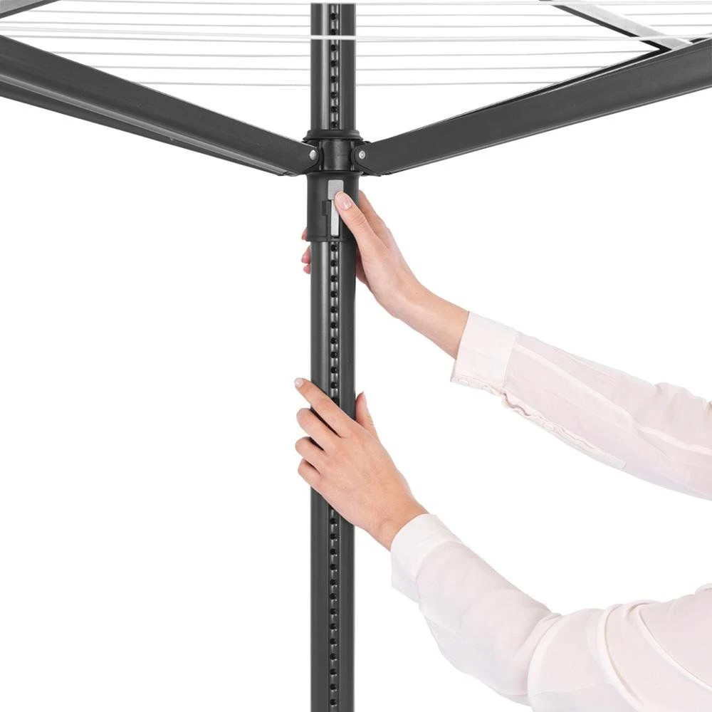 Brabantia Besisukanti džiovyklė Lift-O-Matic 50 m - Anthracite