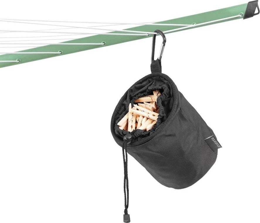 Brabantia Besis. Džiov. Lift-O-Matic 50 m met. tr. - Leaf Žalias