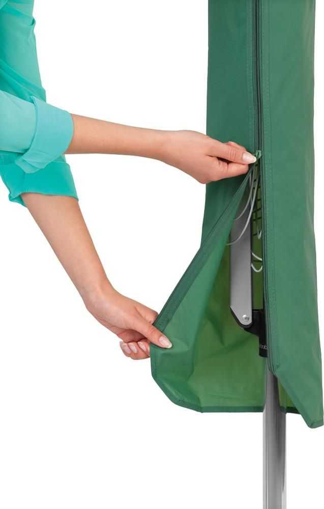Brabantia Besisukanti džiov. Topspinner 40 m - Metallic Pilkas