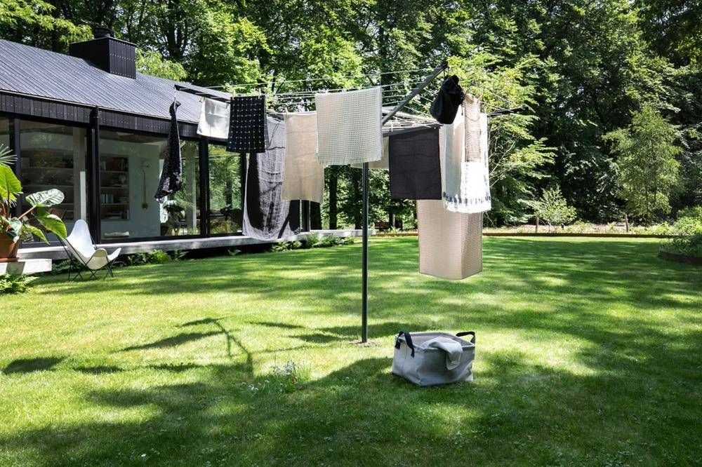 Brabantia Besis. džiovyklė. Viršutinis suktukas 50 m. metalinė g. - Antracitas