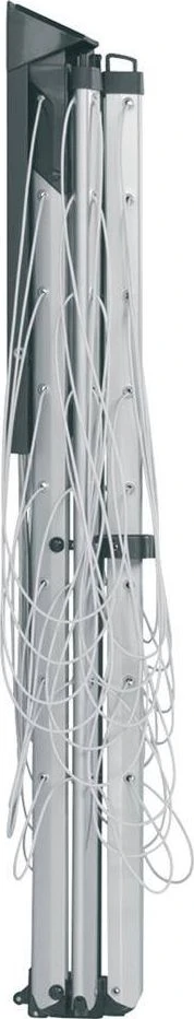 Brabantia Prie sienos tvirt. džiov. WallFix 24 m - Metallic Pilkas