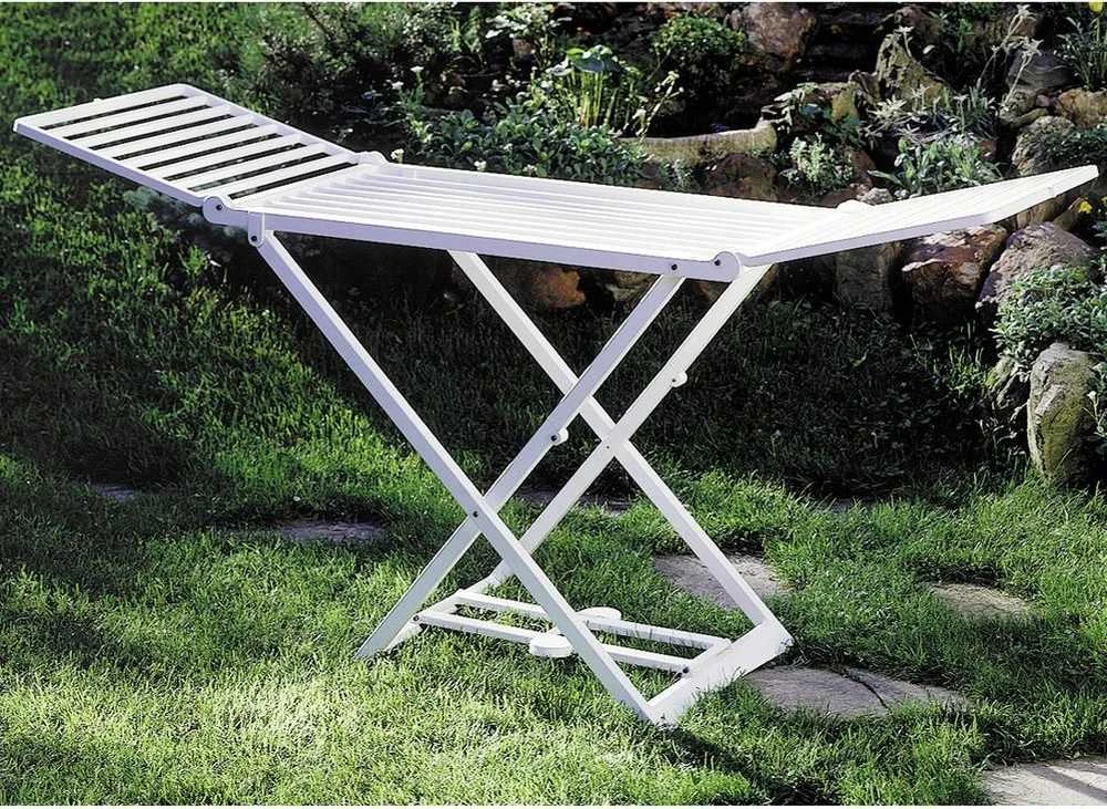 Ultra Clean Italijos skalbinių džiovykla XXL 208 cm, balta, išskleidžiama