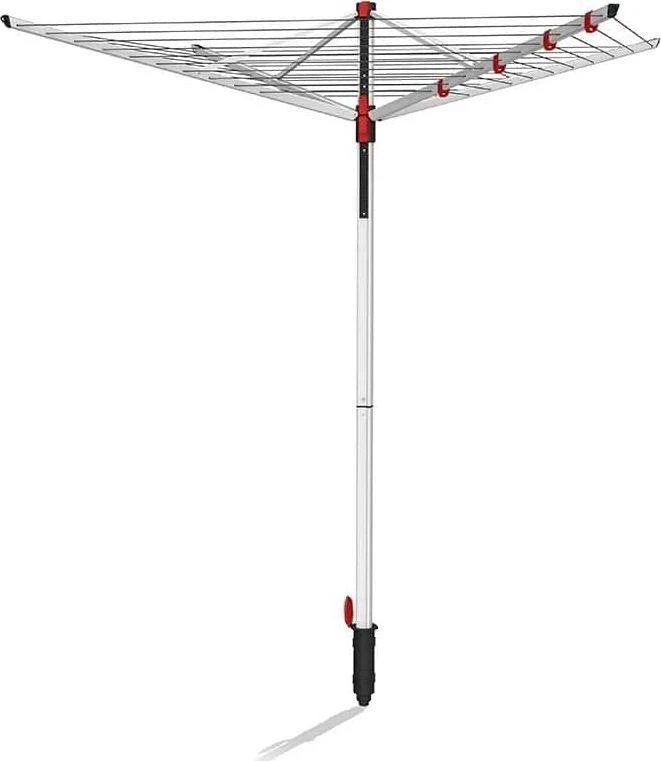 Vileda Sun Lift Compact 168250 lauko drabužių džiovintuvas Juoda, Balta Aliuminis 40 m