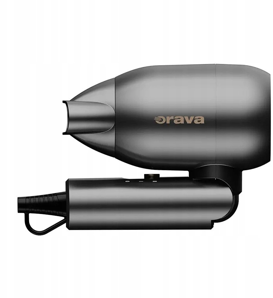 Orava HD-407 Turistinis plaukų džiovintuvas, juoda