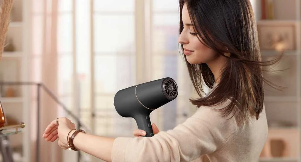 Plaukų džiovintuvas Philips 5000 BHD538/30 Sulankstomas Juoda