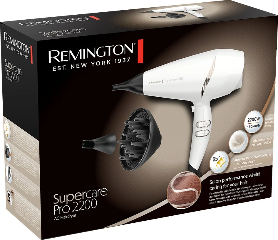 Plaukų džiovintuvas Remington AC7200W Supercare Pro džiovintuvas