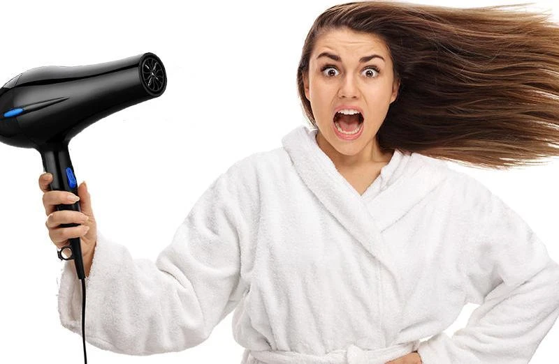 Suszarka Džiovintuvas Plaukų džiovintuvas, stipri jonizacija, difuzorius, šaltas oras + antgalis -u052