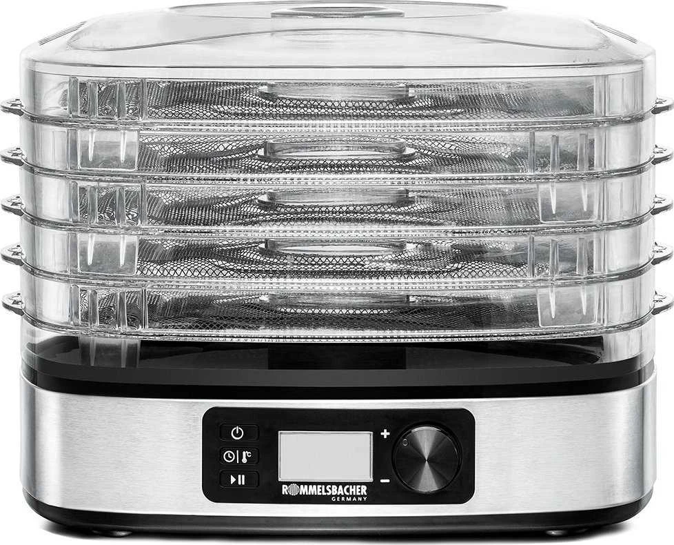 Rommelsbacher maisto džiovyklė 380 W su 5 padėklais, DA350