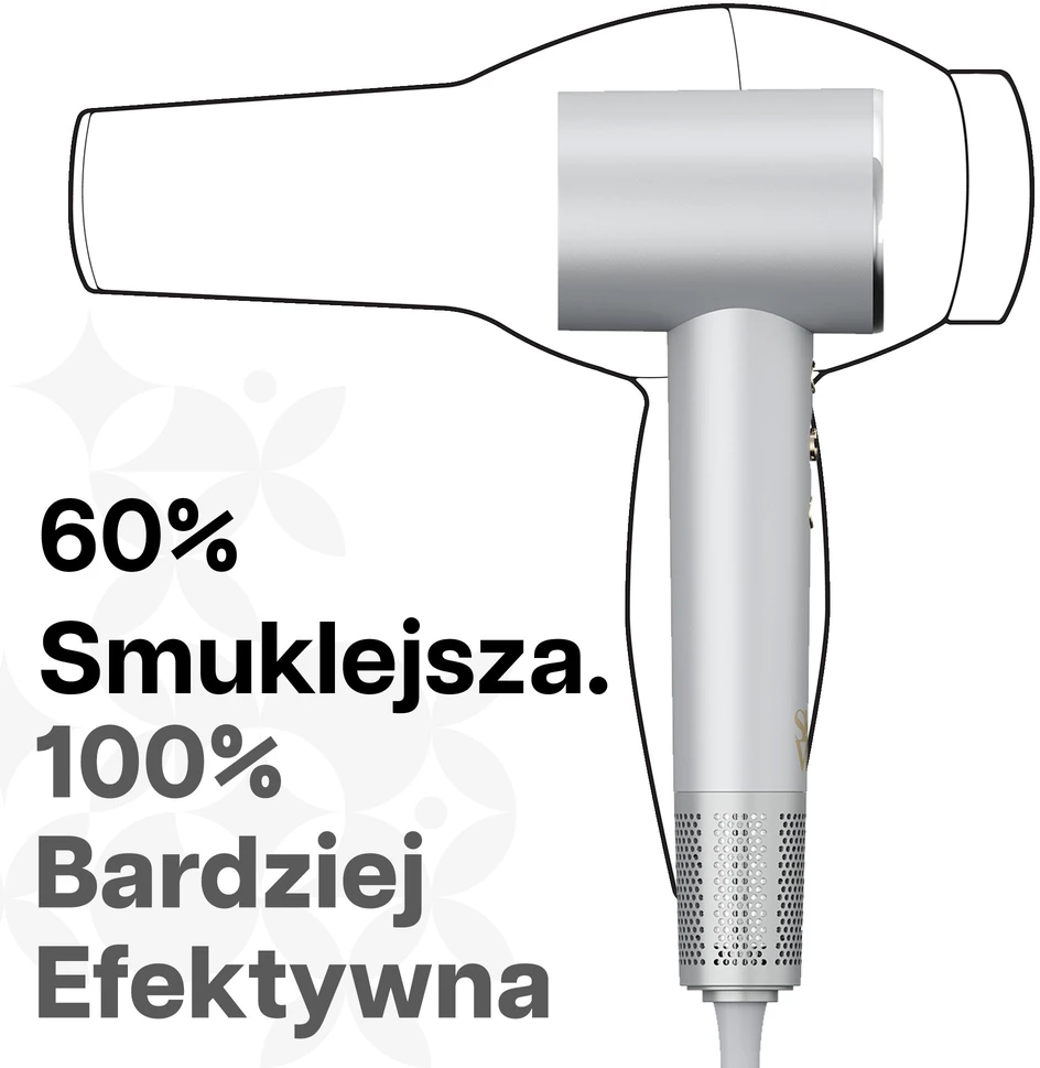 Plaukų džiovintuvas Nezatříděno Džiovintuvas SkinVibe Aurea Family X Plasma (SV-001SL)