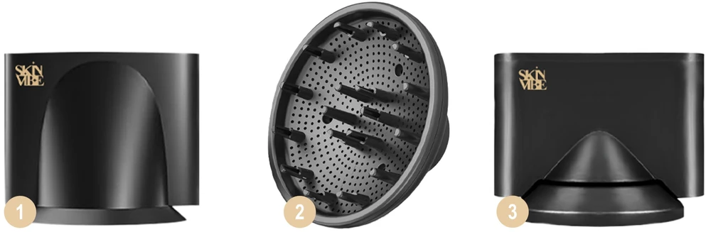 Plaukų džiovintuvas Nezatříděno Džiovintuvas SkinVibe Libra AirLoom (SV-002BK)
