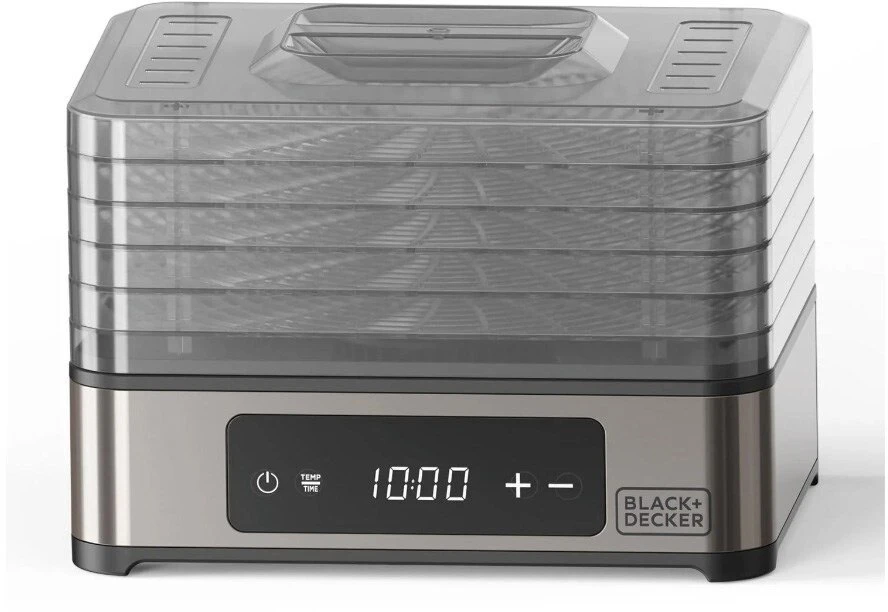 juodas+decker Juodas & Decker BXDE401E Fruit, Mushroom and Vegetable Dehydrator