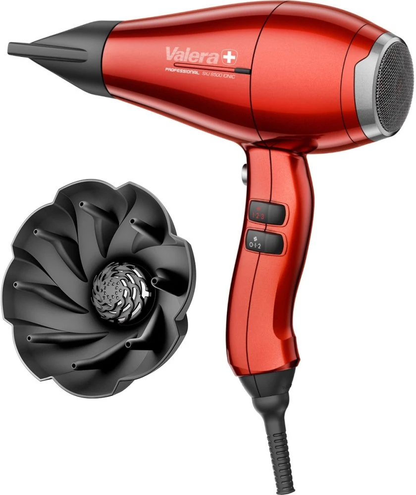 Plaukų džiovintuvas Valera Swiss Silent Jet 8500 Ionic raudona