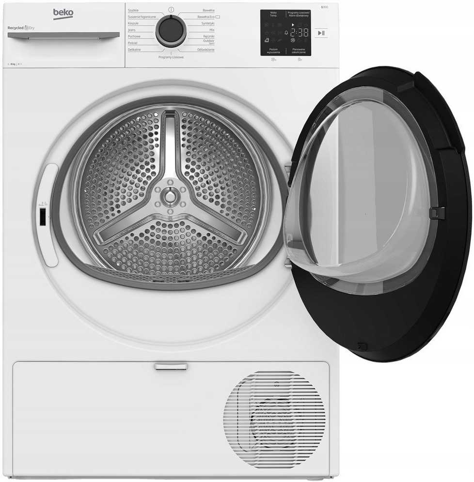 Džiovyklė Džiovintuvas drabužiams Beko Džiovintuvas BM3T38230WPB