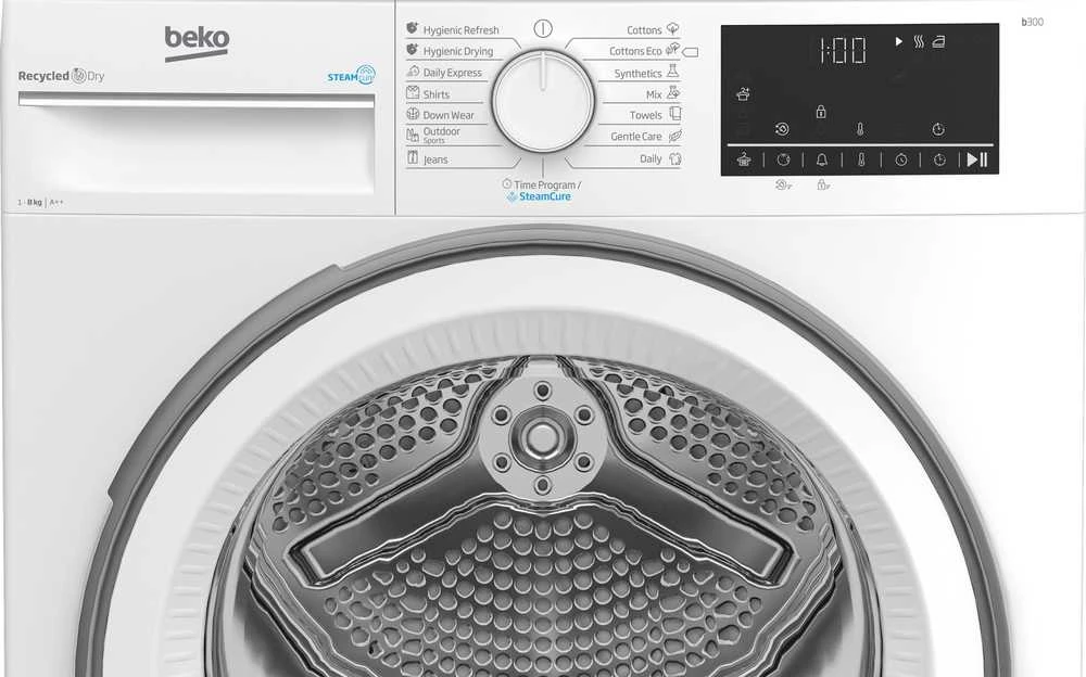 Skalbinių džiovyklė, Dryer BEKO B3T68230