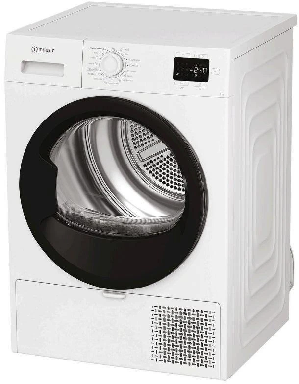Džiovyklė INDESIT Dryer Machine | C YD 92D WB EE | Energy efficiency class E | Front loading | 9kg | Digital | Gylis 60.7 cm | Baltas