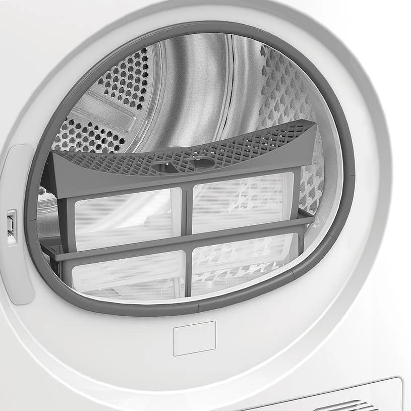 INDESIT džiovyklė | C YSD 83D WW EE | Energijos vartojimo efektyvumo klasė D | Priekinis pakraunamas | 8kg | Šilumos siurblys | LED | Gylis 54,5 cm | Baltas