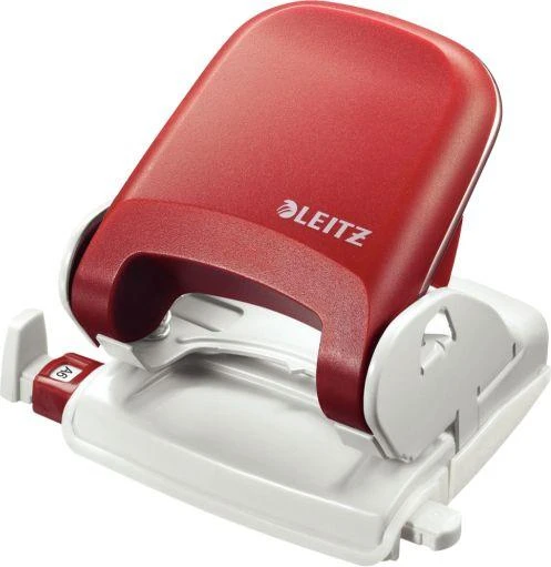 Leitz 5005 punch 25 lakštai Raudon (10K083B)