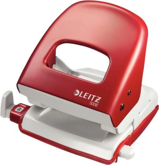 Leitz 5008 Hole Punch 30 lapų raudona (10K231B)